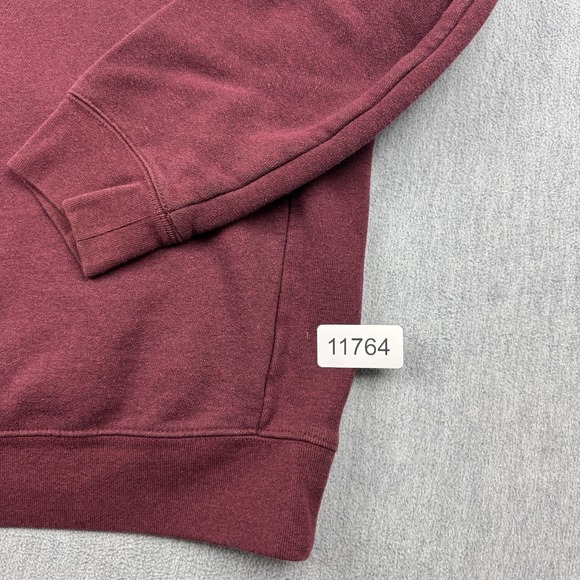 Patagonia Hoodie Mens Large Maroon P-6 Logo Uprisal Hoody Graphic Pullover 39622 - Picture 11 of 11